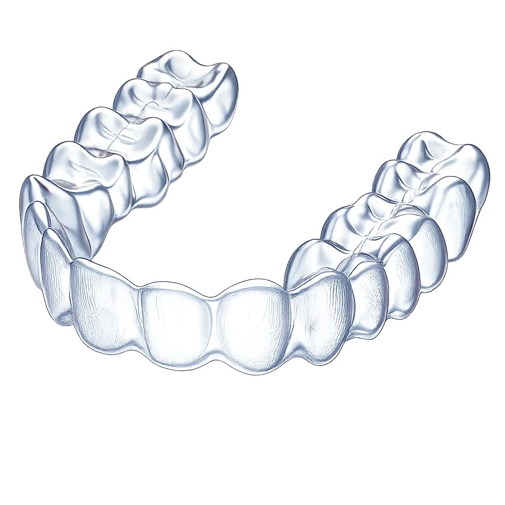 Clear aligner tray